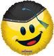 Smiley with Graduation Cap 18″ Balloon