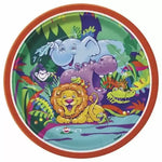 Smiling Safari Plates 7″ by Unique from Instaballoons