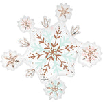 Snowflake Winter Wonderland 32″ Foil Balloon by Anagram from Instaballoons