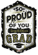 So Proud of You Grad 28″ Balloon