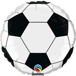 Soccer Ball (requires heat-sealing) 9″ Foil Balloon by Qualatex from Instaballoons
