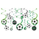 Soccer Spiral Decorations