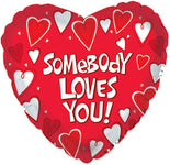 Somebody Loves You 18″ Foil Balloon by CTI from Instaballoons