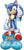 Sonic The Hedgehog 2 Airloonz 53″ Foil Balloon by Anagram from Instaballoons