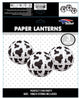 Cow Print Lantern Set 10″