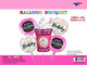 Kit de ramo de globos de helado (juego de 5 piezas)