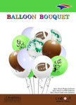 SoNice Latex Football Balloon Bouquet Latex Balloon