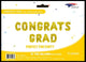 CONGRATS GRAD Graduación Globo Banner Kit 16″ Globo