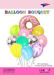SoNice Mylar & Foil Donut Balloon Bouquet