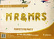 MR & MRS 16" Balloon Banner Kit