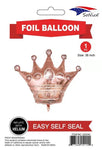 SoNice Party Supplies Crown - Rose Gold Balloon