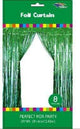 Emerald Emerald Fringe Metallic Foil Curtain