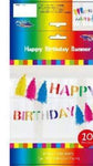 SoNice Party Supplies Fiesta Happy Birthday Banners with Tassel