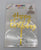 SoNice Party Supplies Happy Birthday Cake Topper Gold