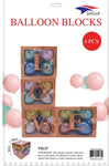 SoNice Party Supplies Rose Gold LOVE Balloon Boxes (4 Box Kit)