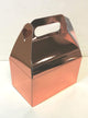 Rose Gold Paper Treat Boxes (12 count)
