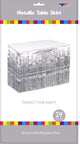 Silver Metallic Table Skirt 30″ x 14′