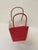 SoNice Red Medium Craft Bag  8″