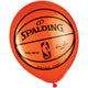 Spalding Basketball Printed 12″ Latex Balloons (6 count)