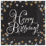 Sparkling Celebration Luncheon Napkins Birthday by Amscan from Instaballoons