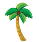Special Delivery Palm Tree 65″ Balloon