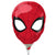 Spider Man Mask (requires heat-sealing) 14″ Foil Balloon by Anagram from Instaballoons