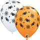 Spiders and Webs Halloween 11″ Latex Balloons (50 count)