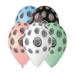Spiral Dots13″ Latex Balloons by Gemar from Instaballoons