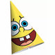 Sombreros de cono Sponebob SquarePants (8 unidades)