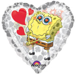 SpongeBob Clearly Love 18″ Foil Balloon by Anagram from Instaballoons