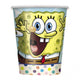 Vasos Bob Esponja 9oz (8 unidades)