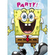 Bob Esponja Invitaciones 5″ x 4″ (8 unidades)