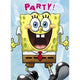 SpongeBob Invitations 5″ x 4″ (8 count)
