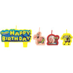 Spongebob Party Mini Molded Candle Set by Amscan from Instaballoons