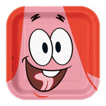 Spongebob Patrick 7" Paper Plates by Unique from Instaballoons