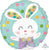 Spotted Bunny 18″ foil Balloon by Anagram from Instaballoons
