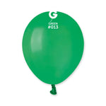 Standard Green 5″ Latex Balloons by Gemar from Instaballoons