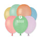 Standard Macaron Assortment 5″ Latex Balloons (100 count)