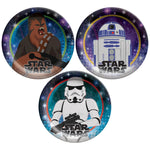 Star Wars Galaxy Plates Assorted 7″ by Amscan from Instaballoons