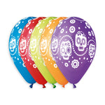 Sugar Skulls Printed 13″ Latex Balloons by Gemar from Instaballoons