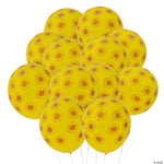 Sunflower Party Latex Balloons 11″ Latex Balloons by Fun Express from Instaballoons
