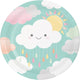 Sunshine Baby Showers Plato de Almuerzo 9″ (8 unidades)