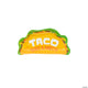 Taco Bout A Party Taco Shaped Paper Plates (8 count)