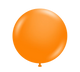 Tangerine 24″ Latex Balloons (3 count)