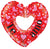 Te Amo Heart (requires heat-sealing) 9″ Foil Balloon by Convergram from Instaballoons