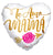 Te Amo Mama Rosa Flechada 18″ Foil Balloon by Convergram from Instaballoons