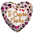 Te Quiero Mucho Animal Print 18″ Foil Balloon by Convergram from Instaballoons