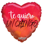 Te Quiero Un Chingo 18″ Foil Balloon by Convergram from Instaballoons