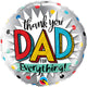 Thank You Dad for Everything 18″ Balloon
