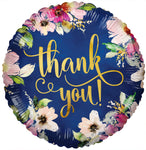 Thank You Flowers 18″ Foil Balloon by Convergram from Instaballoons